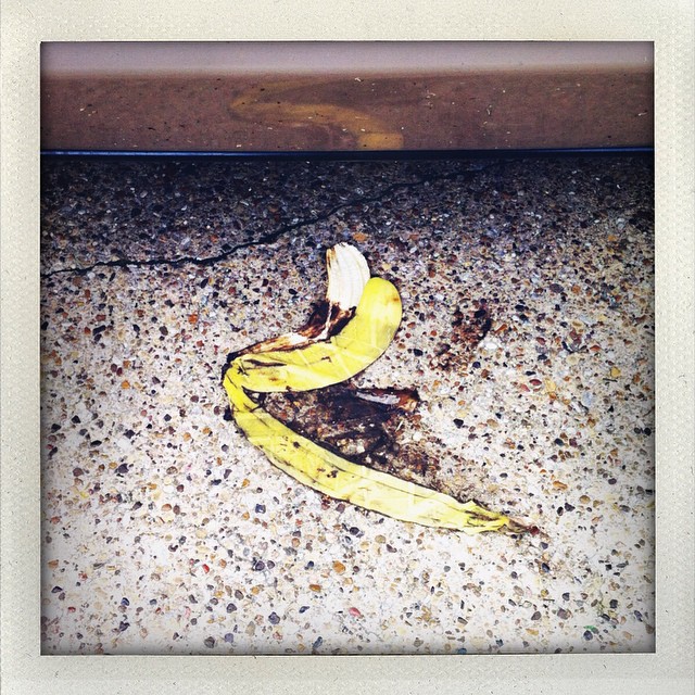 #curbapeel #bananapeel #droppedstuff